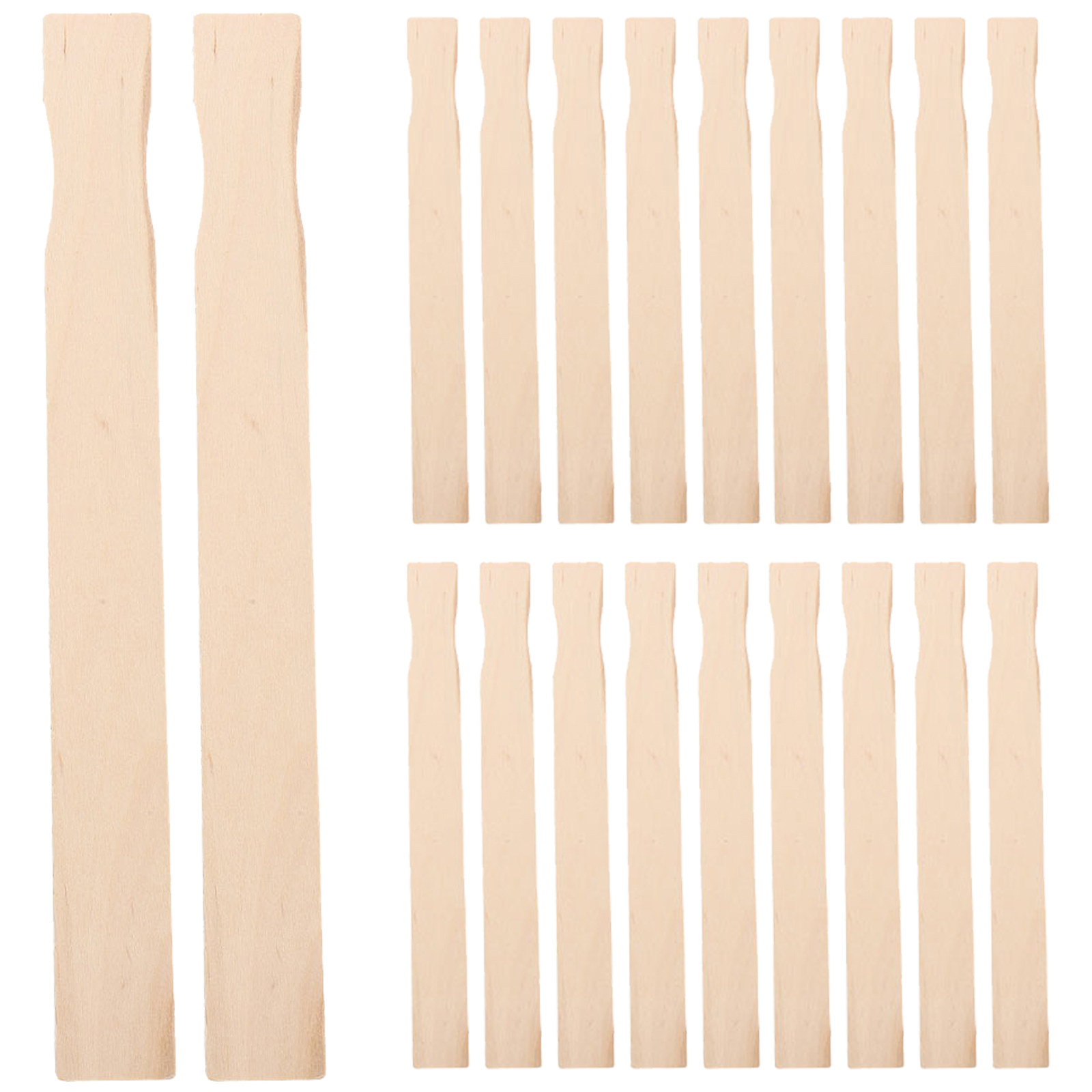 Craft Tools - 50Pcs Wooden Paint Stir Sticks Birch