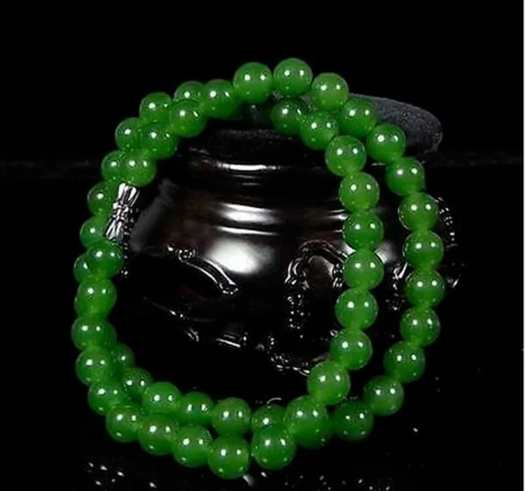 Genuine Natural Green Beads Ne - Beading ulasan dan harga