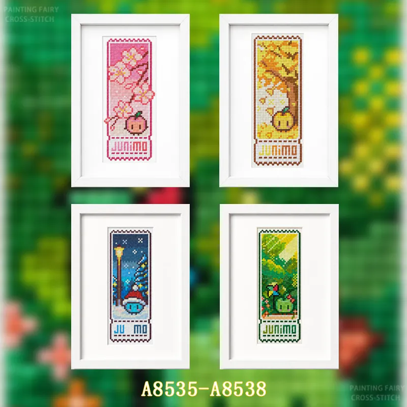 [A-Four Seasons Series]Beginne - Cross Stitch Stamped Kits Beginners ulasan dan harga