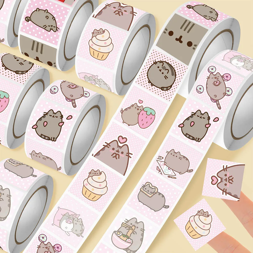 Hou 500pcs Pusheen Cartoon Cat - Scrapbooking ulasan dan harga