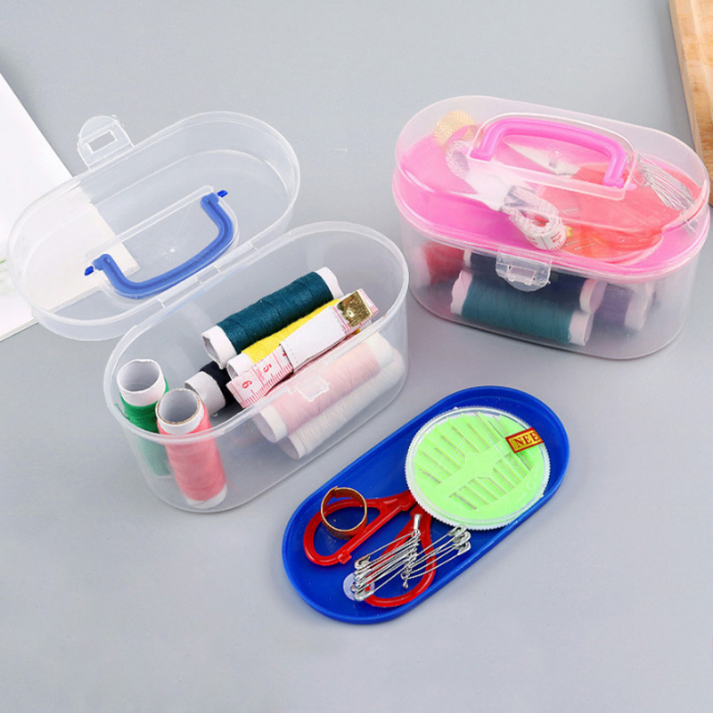 Sewing Kit Mini Manual Sewing  - Cotton Embroidery Thread Skeins ulasan dan harga