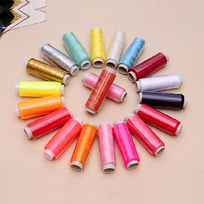 Sewing Kit Mini Manual Sewing  - Cotton Embroidery Thread Skeins ulasan dan harga