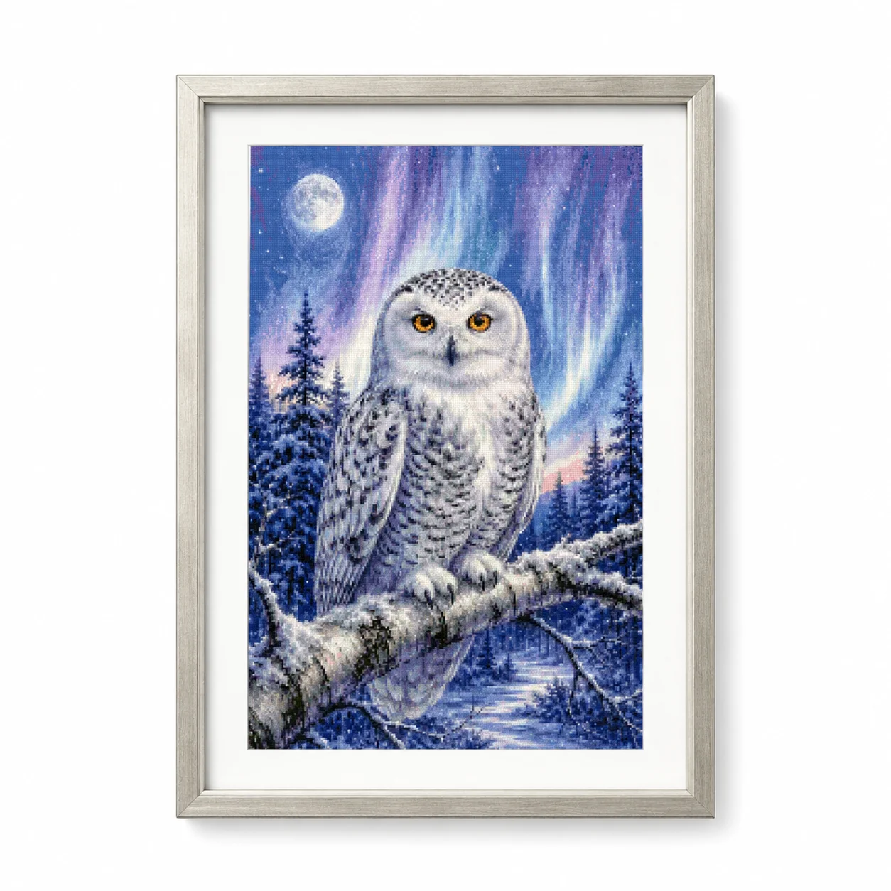 [ZZ8820-Winter Watch Owl] | Be - Cross Stitch Stamped Kits Beginners ulasan dan harga